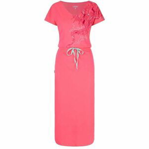 Loap BERGA ružová L - Dámske športové šaty