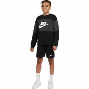 Nike K NSW FT Chlapčenská  tepláková súprava, čierna, veľkosť M