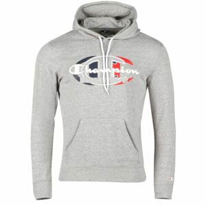 Champion HOODED SWEATSHIRT Pánska mikina, sivá, veľkosť L