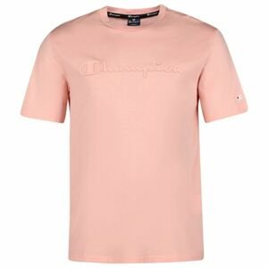 Champion CREWNECK T-SHIRT Pánske tričko, ružová, veľkosť L