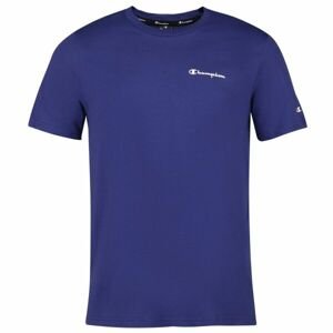 Champion CREWNECK T-SHIRT Pánske tričko, modrá, veľkosť L