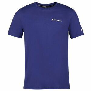 Champion CREWNECK T-SHIRT Pánske tričko, modrá, veľkosť M