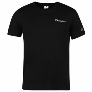 Champion CREWNECK T-SHIRT Pánske tričko, čierna, veľkosť S