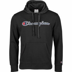 Champion HOODED SWEATSHIRT Pánska mikina, čierna, veľkosť