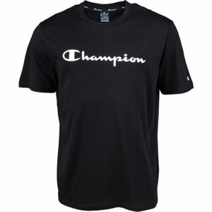 Champion CREWNECK T-SHIRT Pánske tričko, čierna, veľkosť XXL