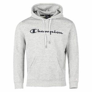 Champion HOODED SWEATSHIRT Pánska mikina, sivá, veľkosť M