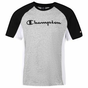 Champion CREWNECK T-SHIRT Pánske tričko, sivá, veľkosť XXL