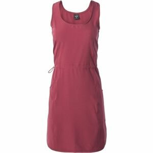 Hi-Tec LADY TOMA Dámske outdoorové šaty, červená, veľkosť L