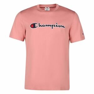 Champion CREWNECK T-SHIRT Pánske tričko, ružová, veľkosť XXL