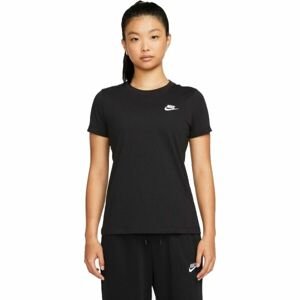 Nike NSW CLUB TEE W Dámske tričko, čierna, veľkosť L