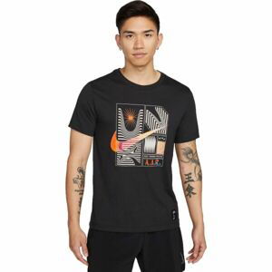 Nike NK TEE DB YOGA Pánske tričko, čierna, veľkosť XXL