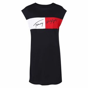 Tommy Hilfiger TRUE TOMMY 2.0-C-TANK DRESS Dámske šaty, tmavo modrá, veľkosť XS