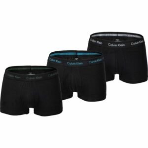 Calvin Klein COTTON STRETCH-LOW RISE TRUNK 3PK Pánske boxerky, čierna, veľkosť L