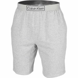Calvin Klein LW SLEEP SHORT Pánske šortky na spanie, sivá, veľkosť L