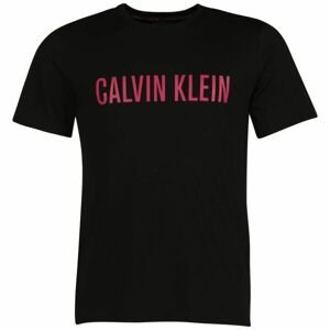 Calvin Klein S/S CREW NECK GRY Pánske tričko, čierna, veľkosť M