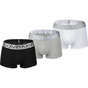 Calvin Klein CKR STEEL COTTON-TRUNK 3PK Pánske boxerky, čierna, veľkosť S