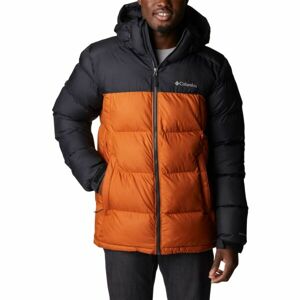 Columbia PIKE LAKE HOODED JACKET Pánska bunda, oranžová, veľkosť XL