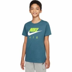 Nike AIR Chlapčenské tričko, modrá, veľkosť XS