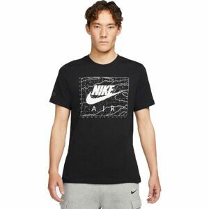 Nike Nike NSW NIKE AIR HBR 2 TEE Pánske tričko, čierna, veľkosť XXL