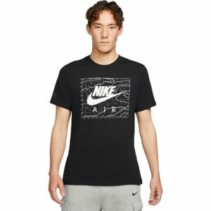 Nike Nike NSW NIKE AIR HBR 2 TEE Pánske tričko, čierna, veľkosť L