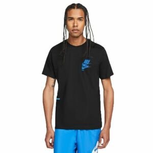 Nike M NSW TEE ESS+SPRT 2 Pánske tričko, čierna, veľkosť L