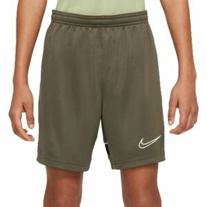 Nike DF ACD21 SHORT K Y Chlapčenské futbalové šortky, khaki, veľkosť M