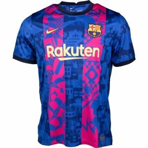 Nike FCB 2021/22 STADIUM 3RD Pánske tričko, modrá, veľkosť L