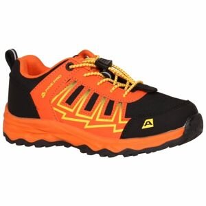 ALPINE PRO GIOVO Detská outdoorová obuv, oranžová, veľkosť 34