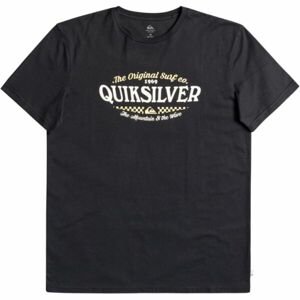 Quiksilver CHECKONIT M TEES čierna 2XL - Pánske tričko