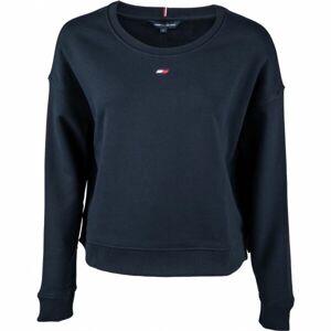 Tommy Hilfiger REGULAR C-NK SWEATSHIRT Dámska mikina, tmavo modrá, veľkosť L