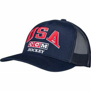 CCM MESHBACK TRUCKER TEAM USA Pánska šiltovka, čierna, veľkosť OS