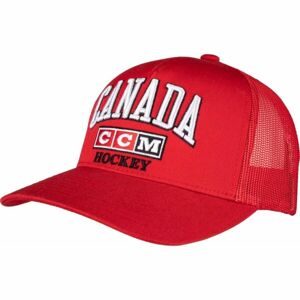 CCM MESHBACK TRUCKER TEAM CANADA Pánska šiltovka, červená, veľkosť UNI