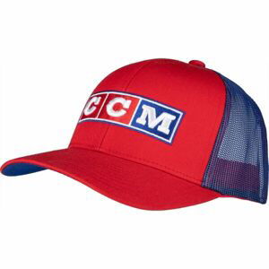 CCM MESHBACK TRUCKER TEAM RUSSIA červená UNI - Pánska šiltovka