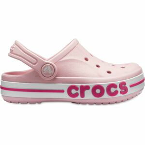 Crocs BAYABAND CLOG K Detské šľapky, ružová, veľkosť 33/34