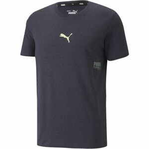 Puma FUßALL STREET TEE Futbalové tričko, tmavo modrá, veľkosť S