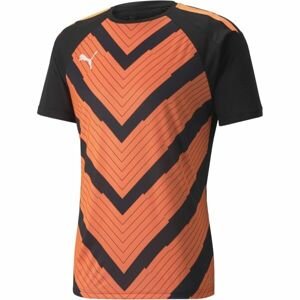 Puma TEAMLIGA GRAPHIC JERSEY Pánske futbalové tričko, čierna, veľkosť L