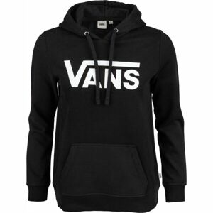 Vans WM DROP V LOGO HOODIE Dámska mikina, čierna, veľkosť XL