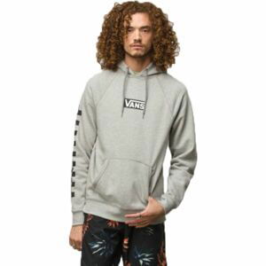 Vans VERSA STANDARD HOODIE Pánska mikina, sivá, veľkosť S