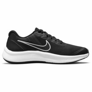 Nike STAR RUNNER 3 GS Detská športová obuv, čierna, veľkosť 38