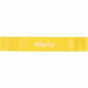 Fitforce EXELOOP SOFT Posilňovacia guma, žltá, veľkosť UNI