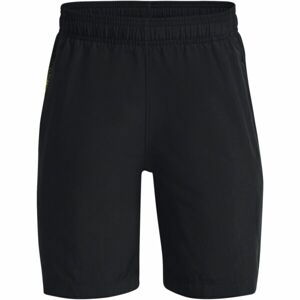 Under Armour WOVEN GRAPHIC SHORTS Chlapčenské kraťasy, čierna, veľkosť XL