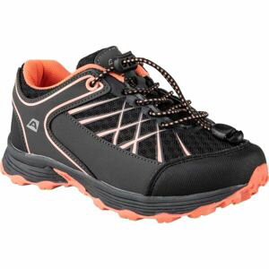 ALPINE PRO CAMPO Detská outdoorová  obuv, čierna, veľkosť 35