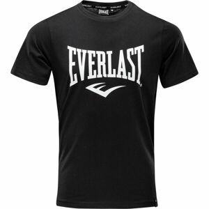 Everlast RUSSEL Unisex tričko, čierna, veľkosť L