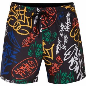 O'Neill GRAFFITI SWIMSHORT Pánske plavecké šortky, čierna, veľkosť M