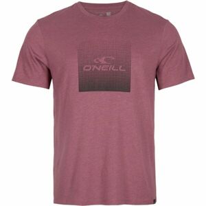 O'Neill GRADIENT CUBE T-SHIRT Pánske tričko, vínová, veľkosť L