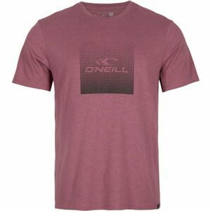 O'Neill GRADIENT CUBE T-SHIRT Pánske tričko, vínová, veľkosť M