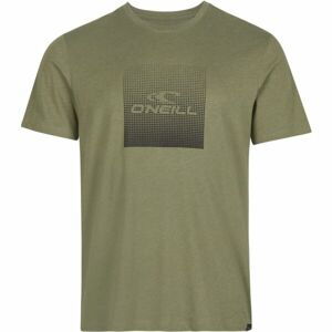 O'Neill GRADIENT CUBE T-SHIRT Pánske tričko, khaki, veľkosť XL