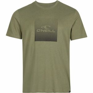 O'Neill GRADIENT CUBE T-SHIRT Pánske tričko, kaki, veľkosť XXL