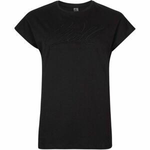 O'Neill SCRIPT T-SHIRT Dámske tričko, čierna, veľkosť