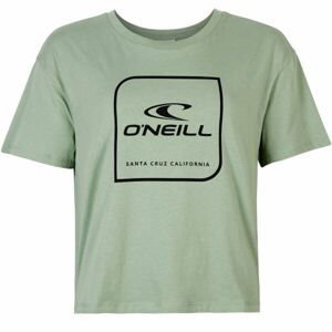 O'Neill CUBE T-SHIRT Dámske tričko, svetlo zelená, veľkosť XS